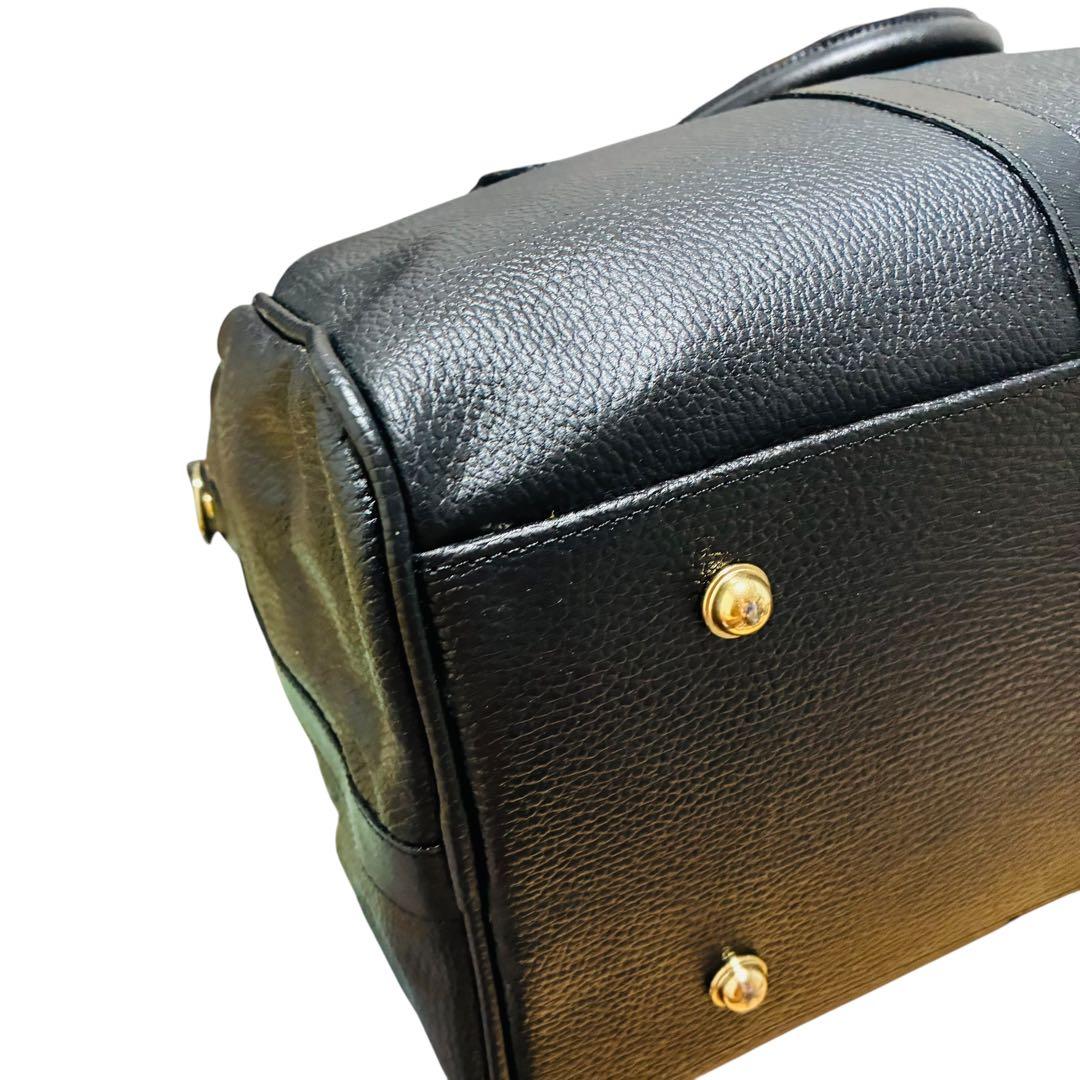 【良品】オール　レザー　ボストンバック　2way ショルダーバッグ 牛革