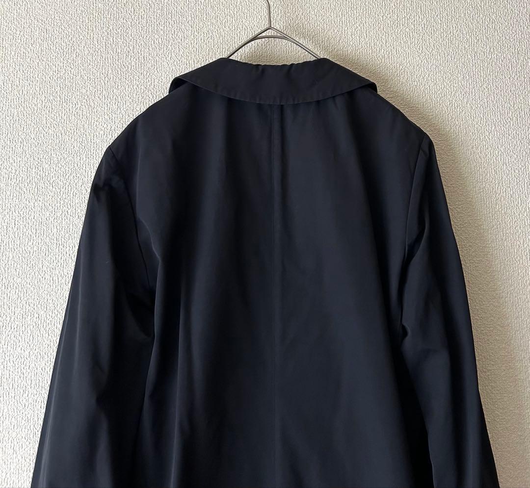 美品✨ URBAHIA フランス製　トレンチコート　丸襟　変形　防水　上質
