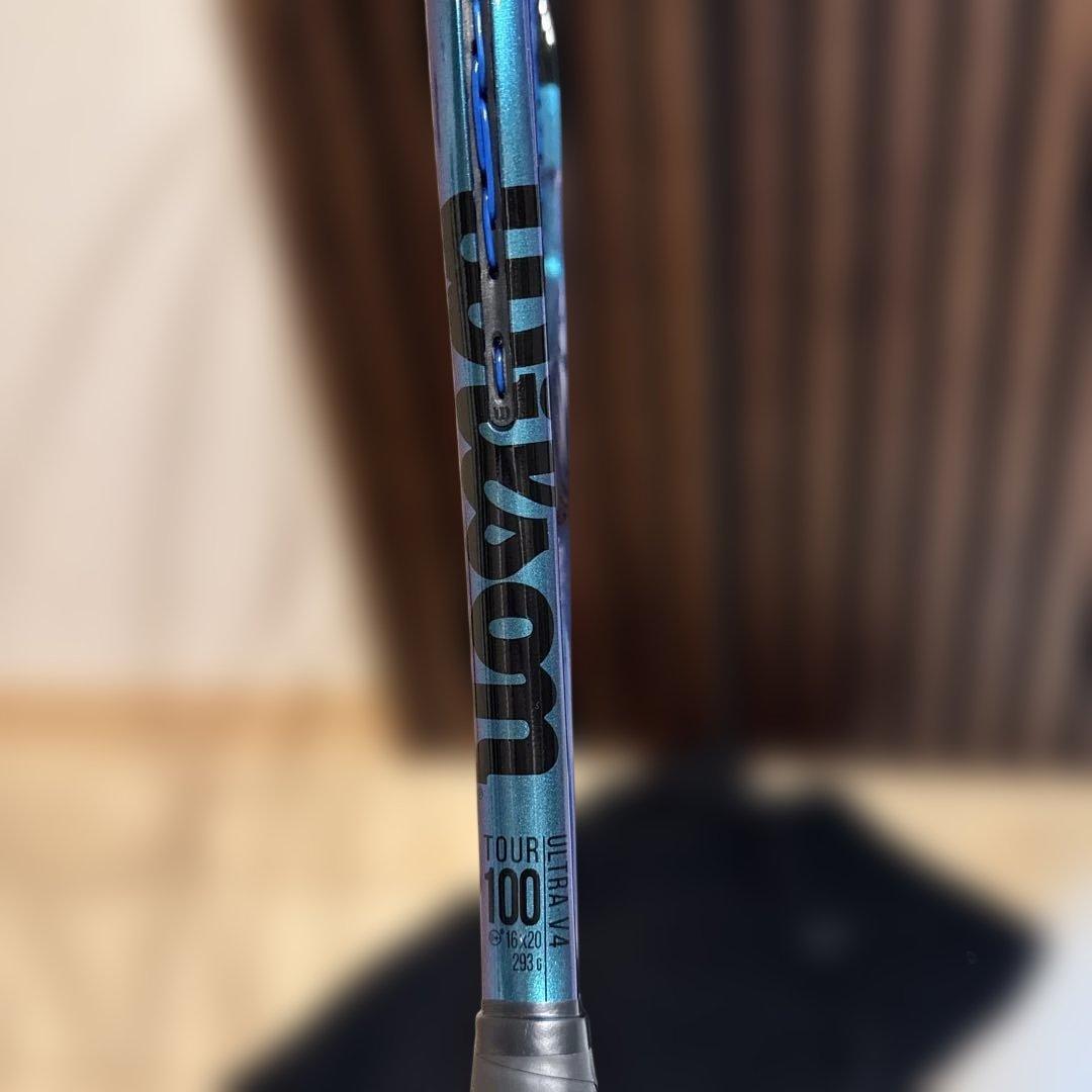 Wilson ULTRA V4 100 293g テニスラケット ケース付 美品