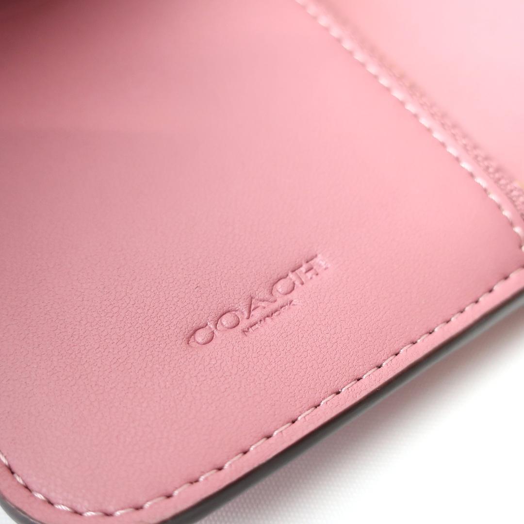 未使用品 コーチ タビー ウォレット CY234 二つ折り財布 コンパクト財布