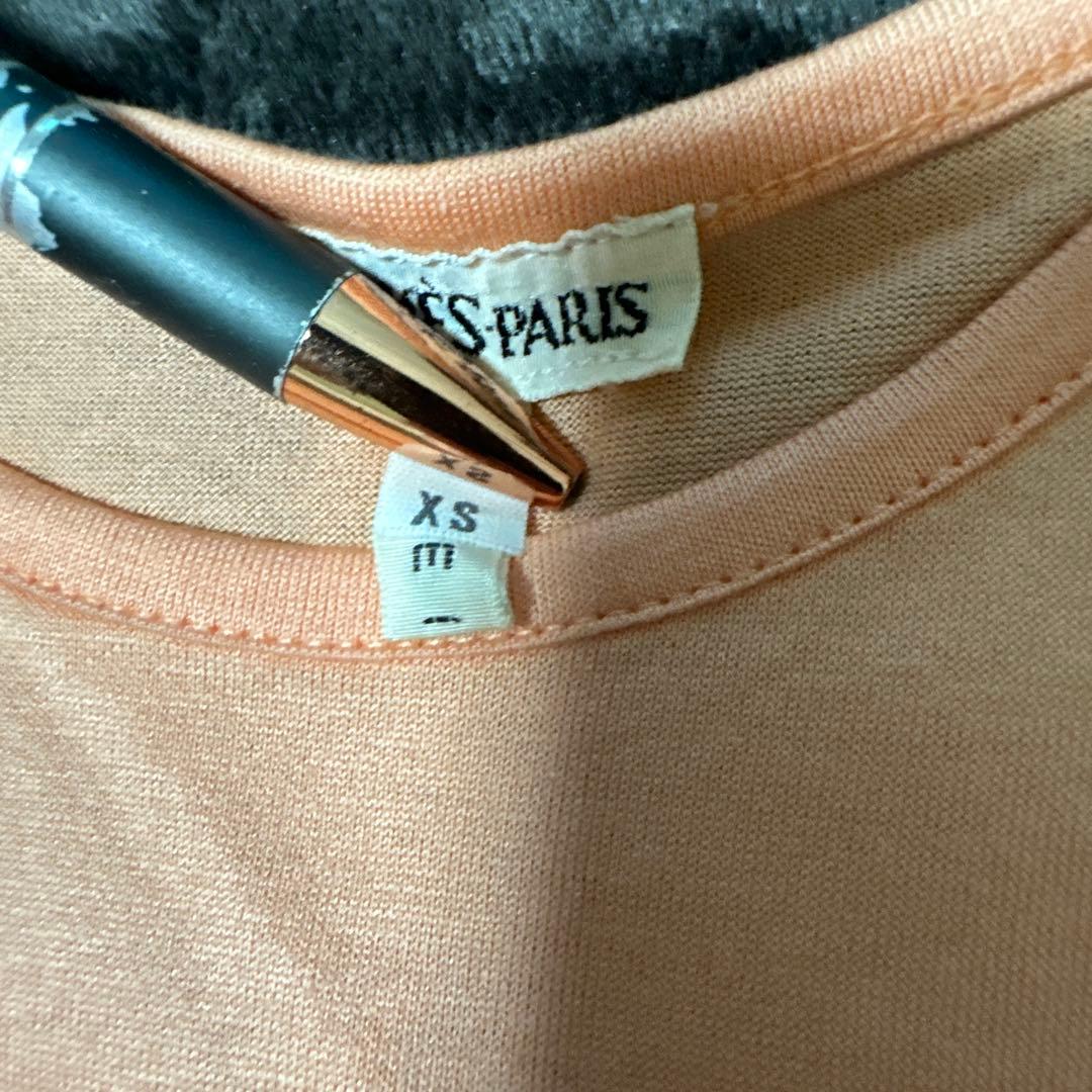 HERMES オレンジXS Tシャツ