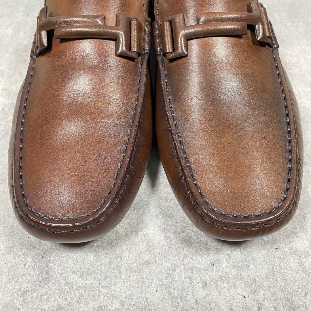【極美品】TOD'S ゴンミーニ Tビット ドライビングシューズ 26.0cm
