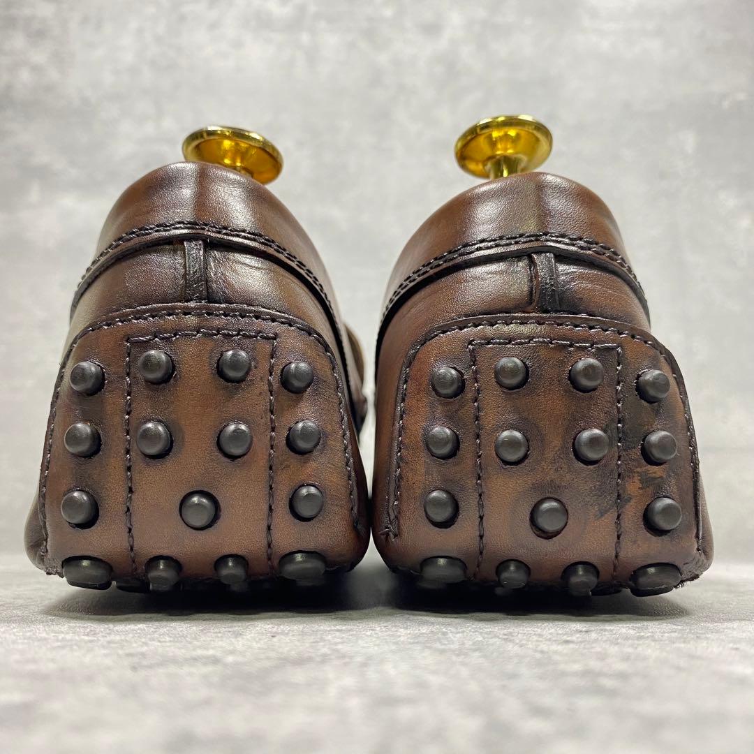 【極美品】TOD'S ゴンミーニ Tビット ドライビングシューズ 26.0cm