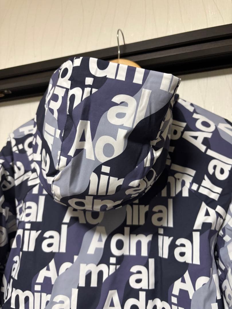 【極美品】Admiral Golf フーデッドジャケット　中綿　ダウン　保温