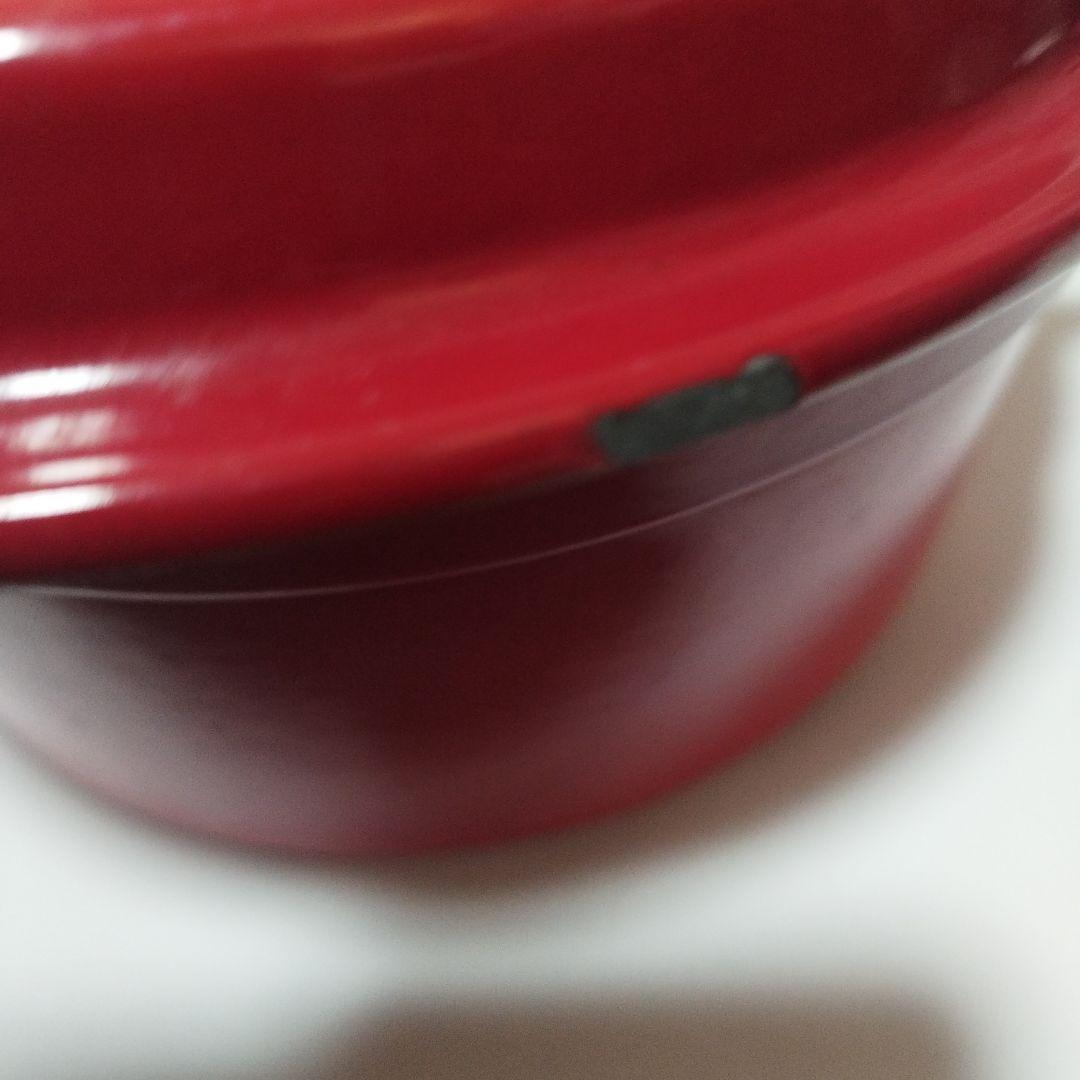 タイムセールLA ＣＯＣＯＴＴＥ 鋳鉄製両手鍋　中古