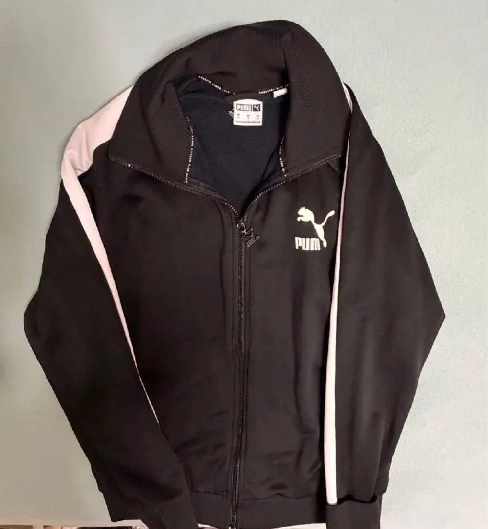 PUMA トラックジャケットブラック
