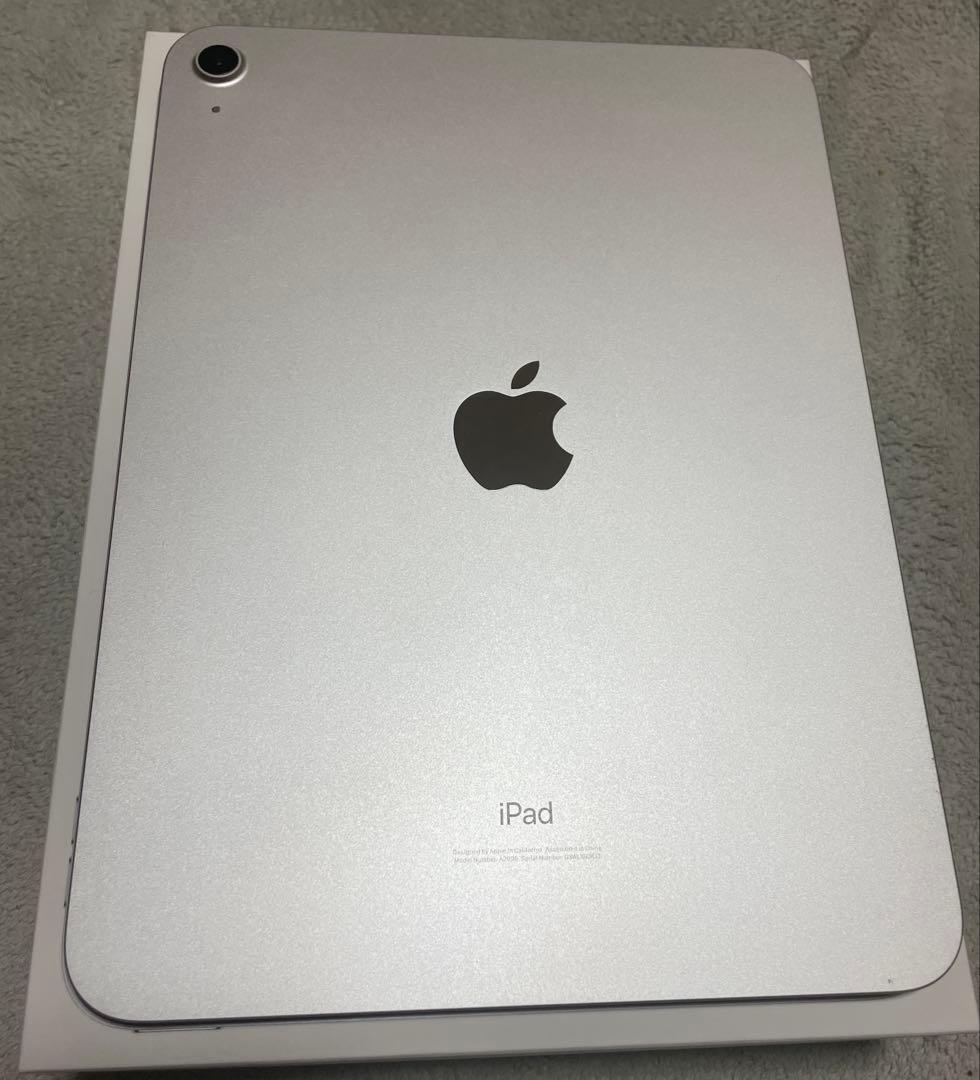 美品 Apple iPad 第10世代 64GB Wi-Fi シルバー 箱あり