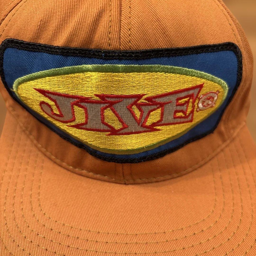 FRESH JIVE 刺繍ロゴ ブラウンキャップ USA製　90's 未使用