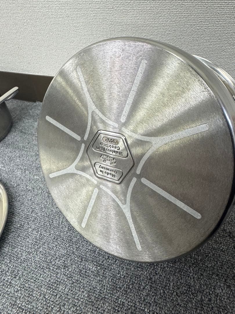 Fissler 両手鍋　ステンレス 18-10 2点 3402 0122