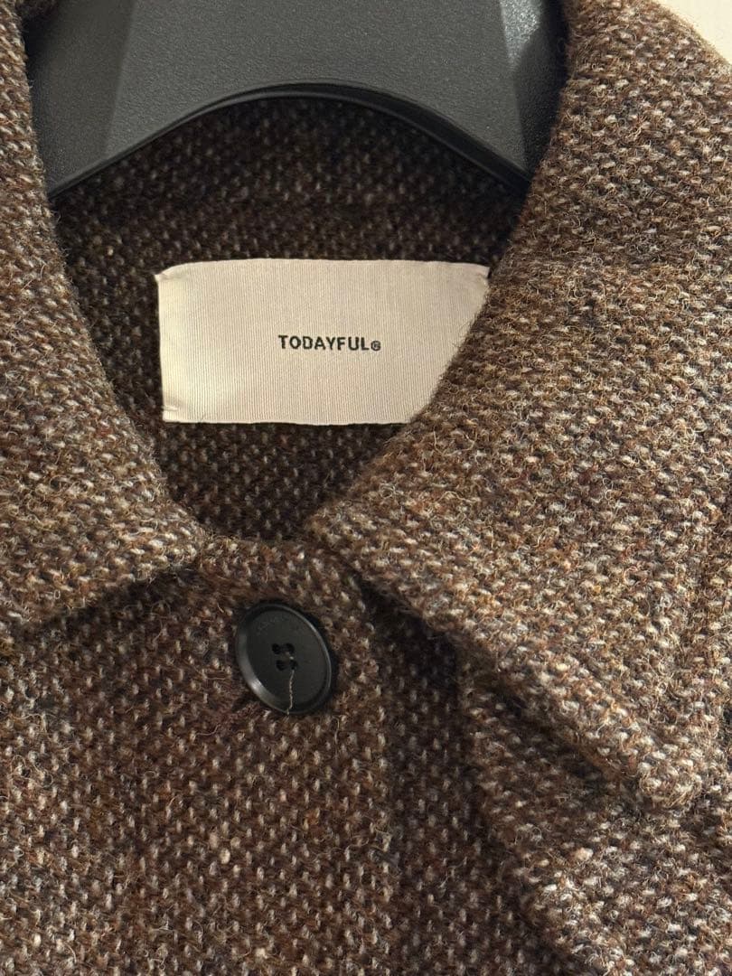 TODAYFUL　Mixwool Raglan Coat サイズ38
