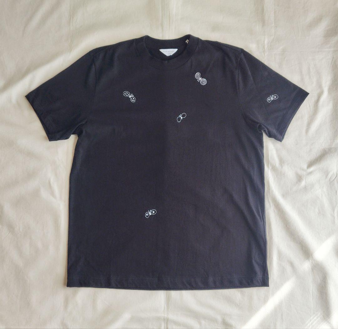 ミナペルホネン　半袖カットソー choucho（black）L