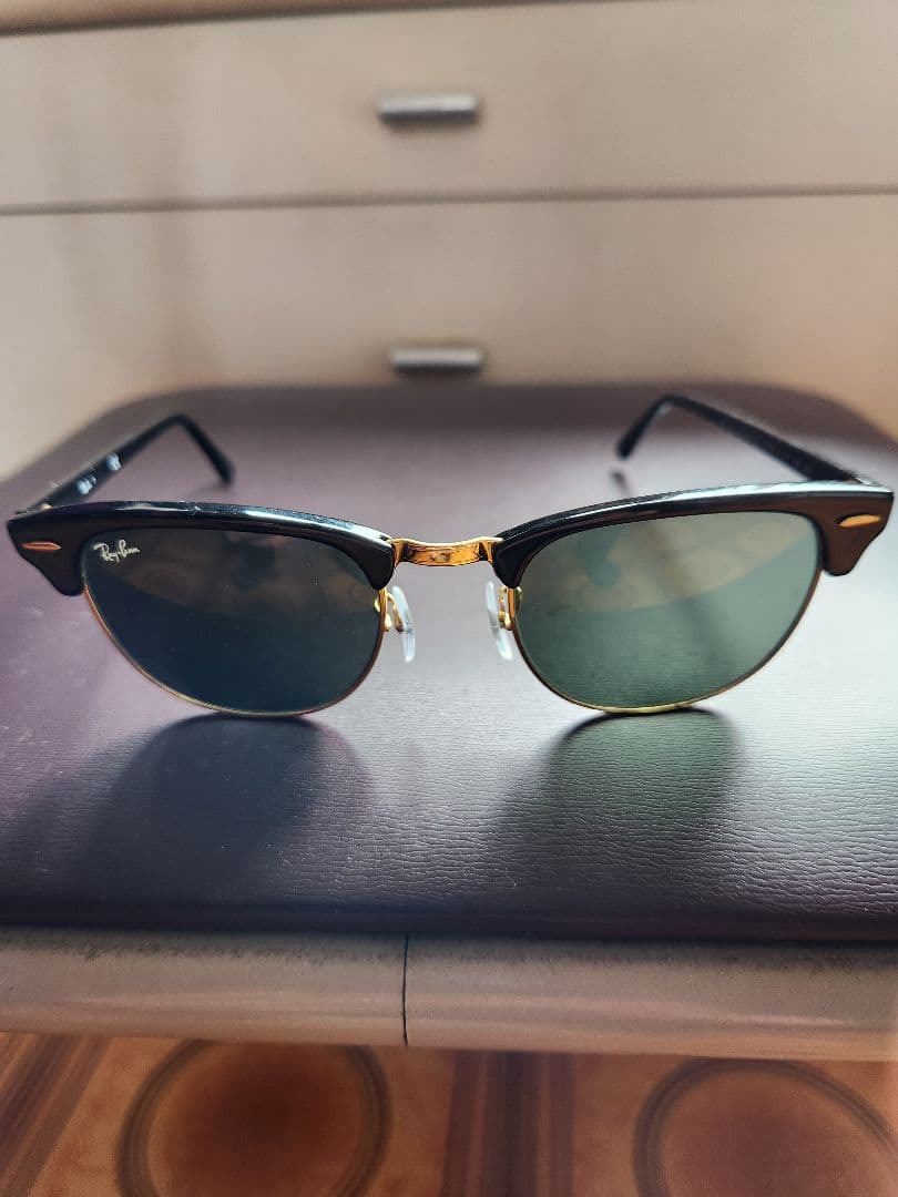Ray-Ban クラブマスター サングラス RB3016 ゴールド