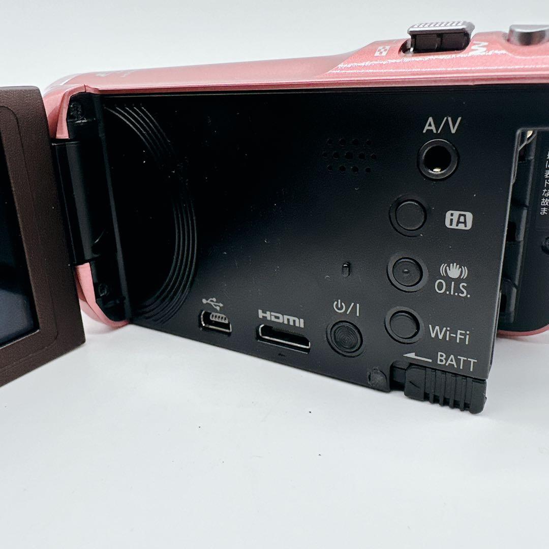 Panasonic　パナソニック　ビデオカメラ　HC-V520M　　ピンク