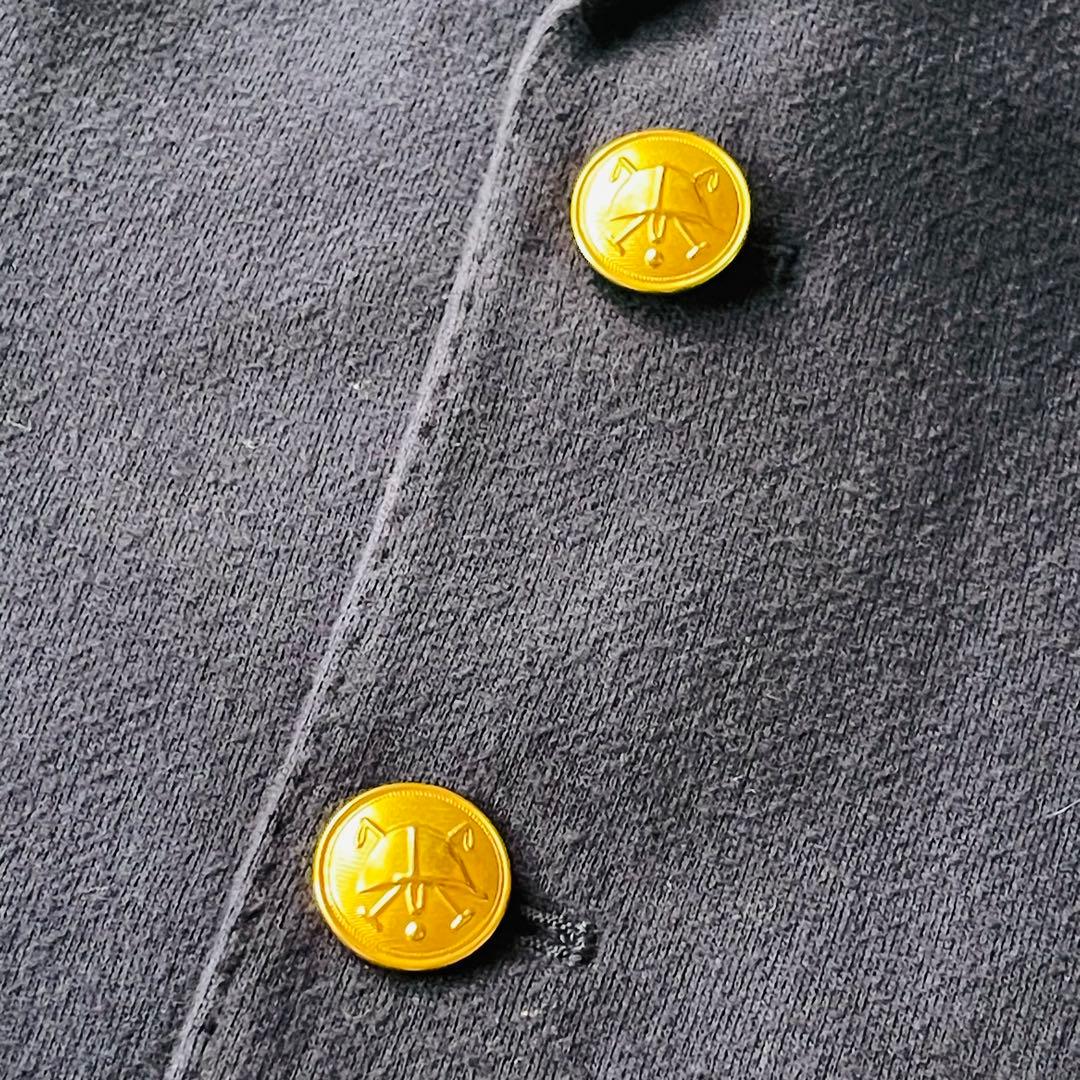 ラルフローレン 紺ブレ 金ボタン エンブレム XL