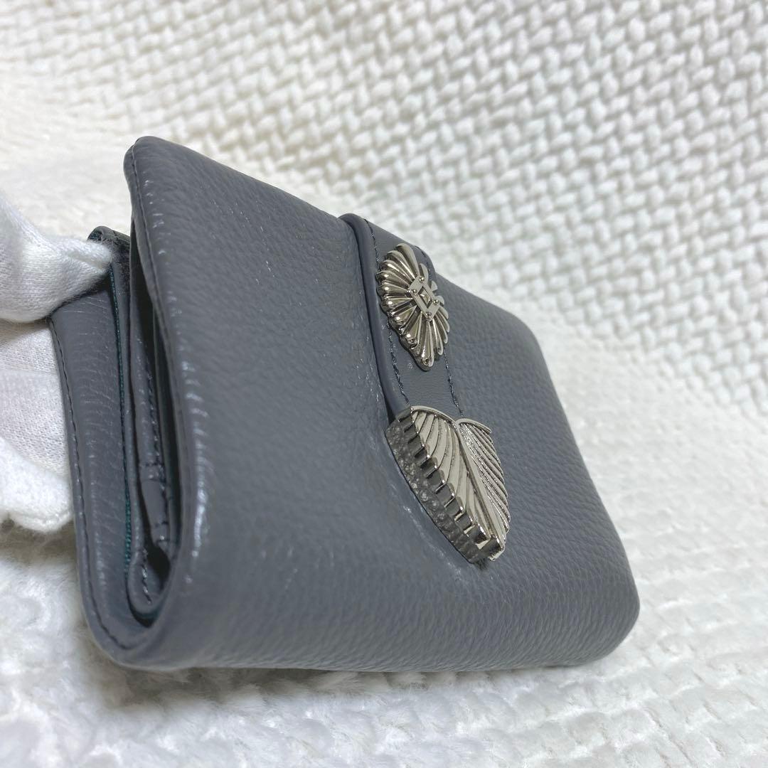 e'zum 様 未使用級】ear イアパピヨネ コンチョ 二つ折り財布