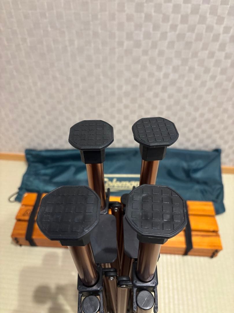 Coleman ナチュラルウッドロールテーブル クラシック(110)