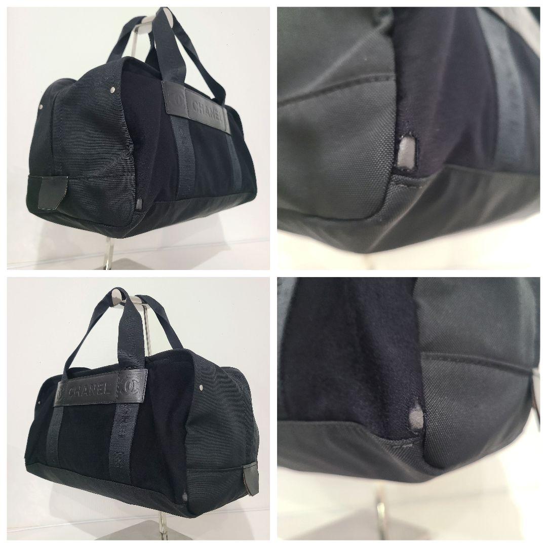 【sshr】CHANEL スポーツライン ボストン メンズ レディース 黒
