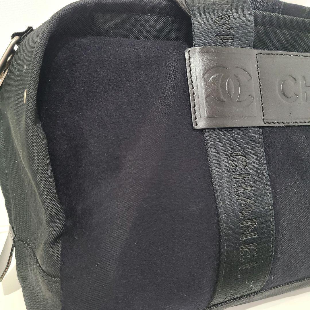 【sshr】CHANEL スポーツライン ボストン メンズ レディース 黒