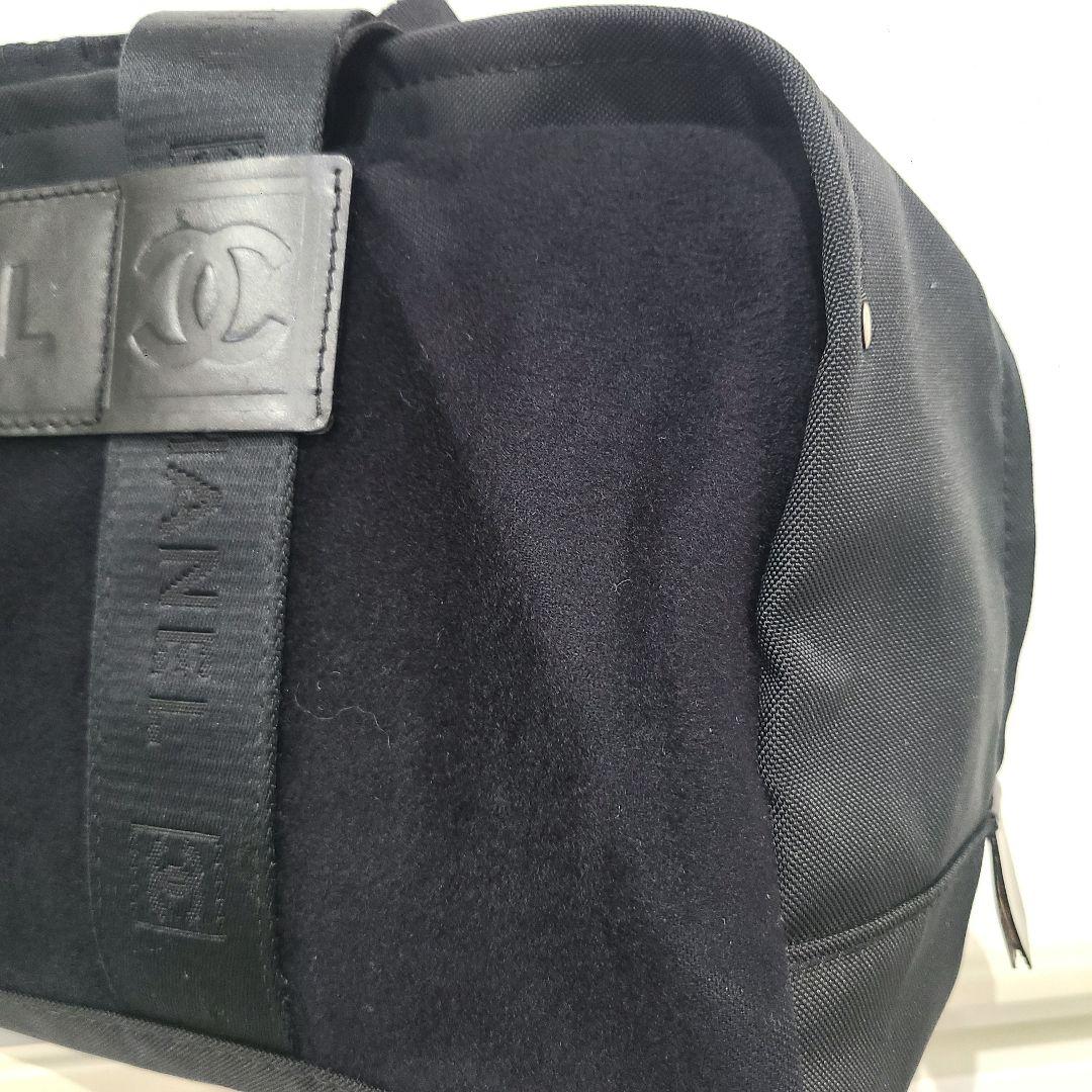 【sshr】CHANEL スポーツライン ボストン メンズ レディース 黒