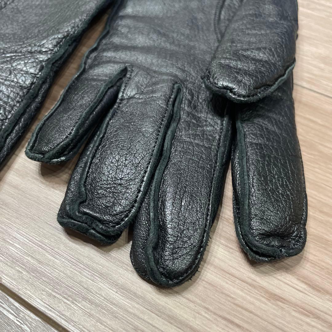 Vivienne Westwood Man レザー 手袋 黒 本革