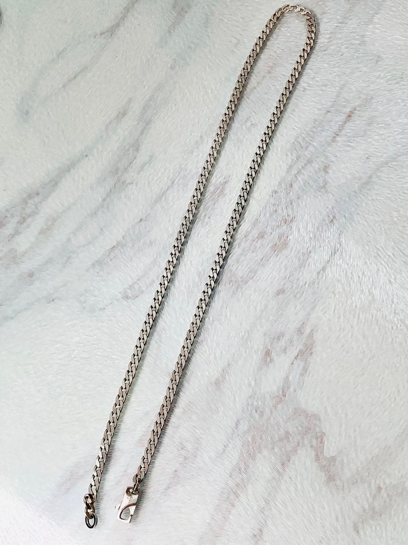 【超美品】GUCCI 喜平チェーン ネックレス 男女兼用　SV925 3.5ミリ