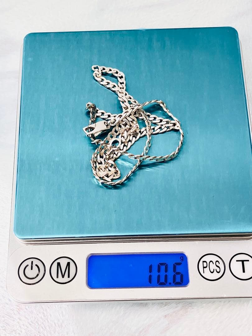 【超美品】GUCCI 喜平チェーン ネックレス 男女兼用　SV925 3.5ミリ
