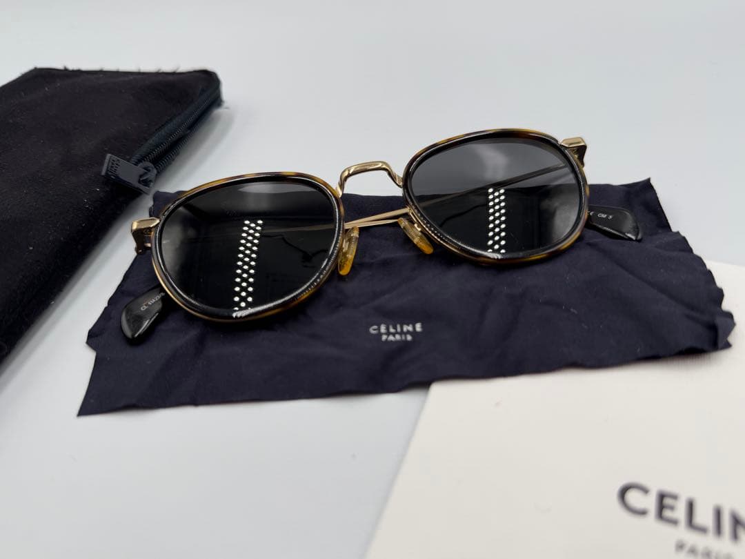 ▪️Celine セリーヌ　Havana サングラス　ベッコウ柄
