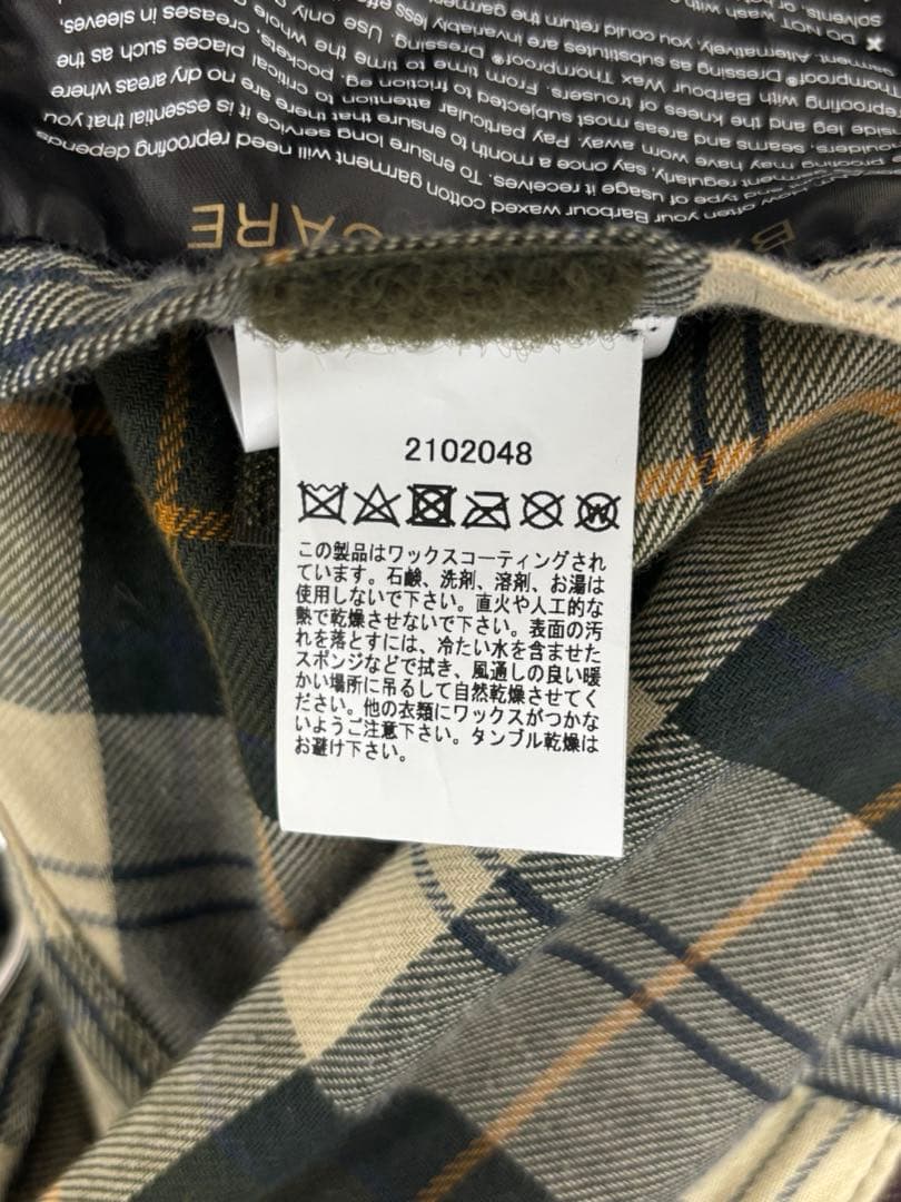 ジャケット・アウター Barbour BEDALE WASHED JACKET 38