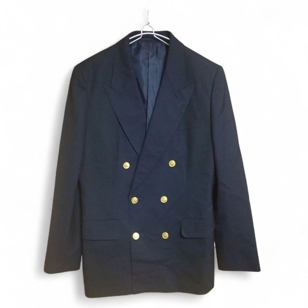【J.PRESS】 美品 ブレザー ジャケット ダブル 紺 11