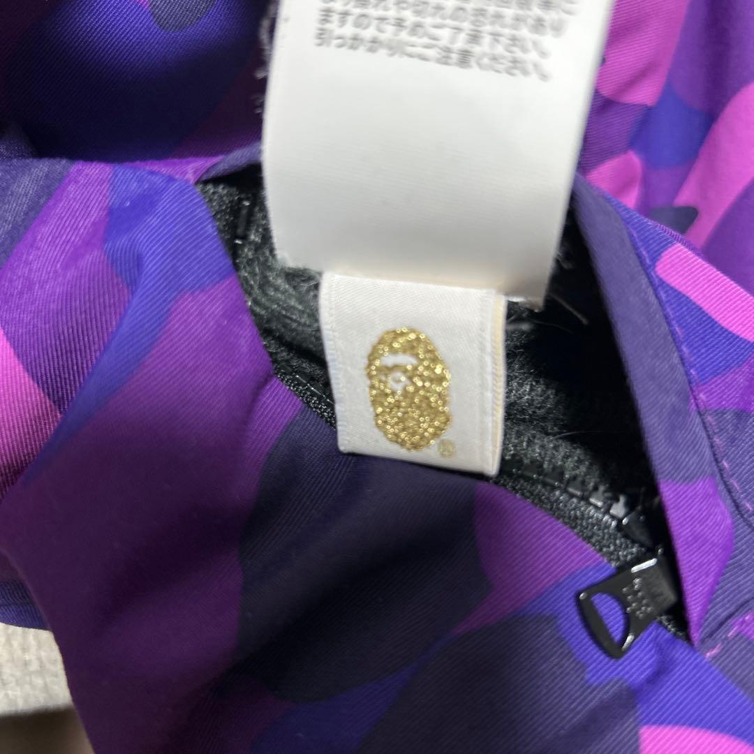 BAPEKIDS 迷彩柄ダウンコート フード付き90cm正規品