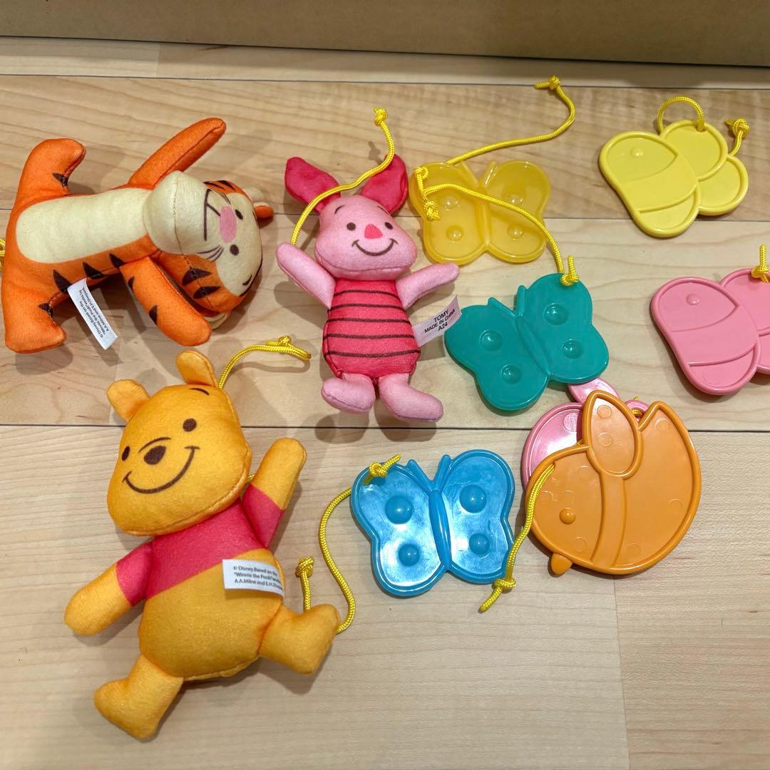 美品！プーメリー くまのプーさん えらべる回転 6WAYジムにへんしんメリー