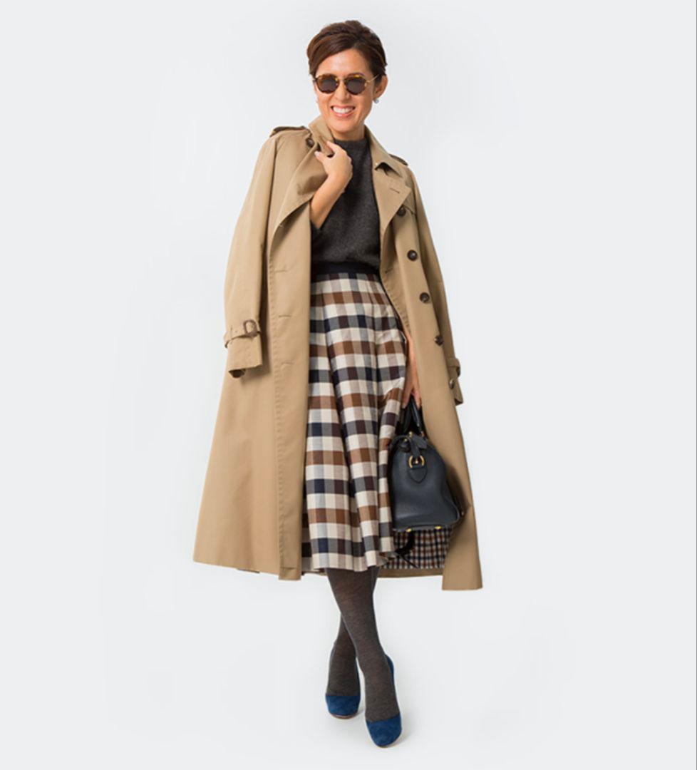 Aquascutum アクアスキュータムトレンチコート　大草直子モデル サイズ8