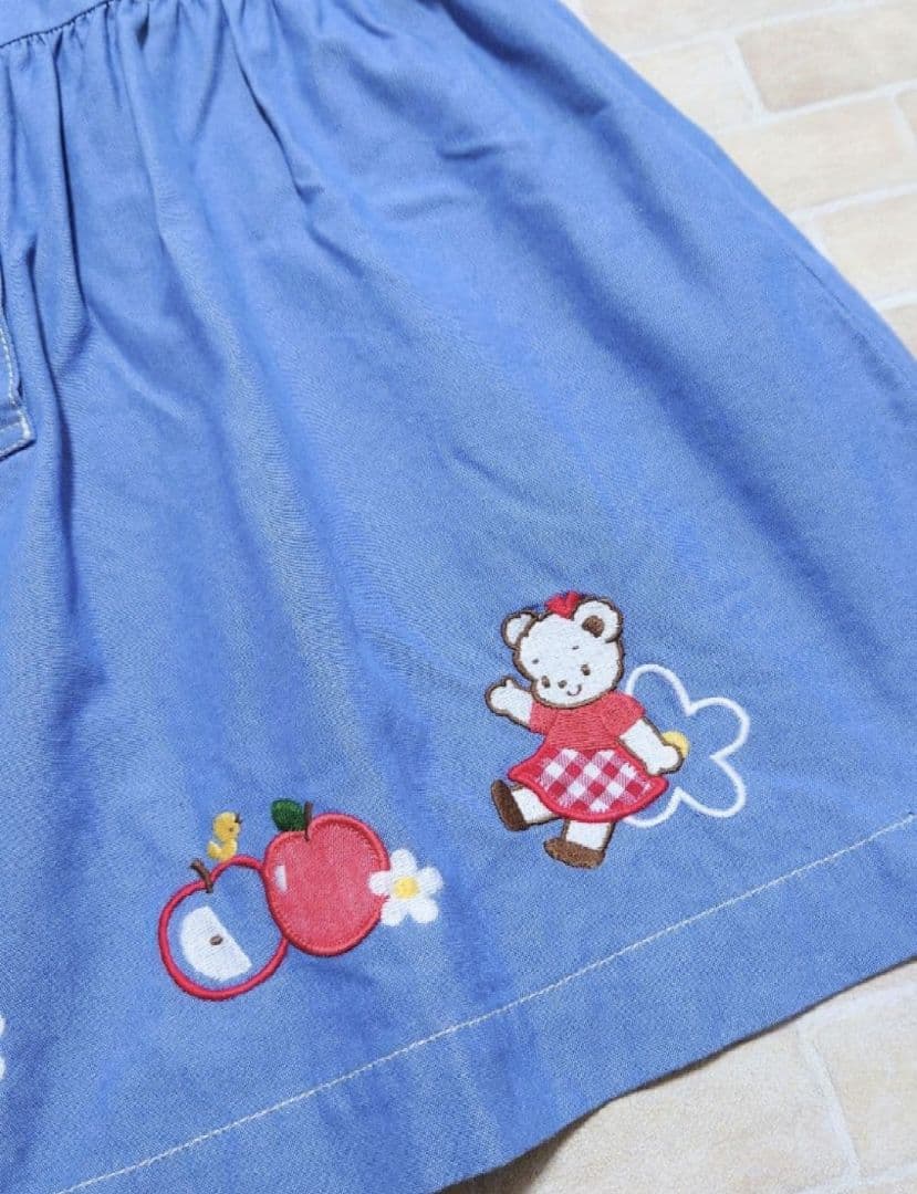 美品　familiar　ファミリア　リアちゃん　ジャンパースカート　90