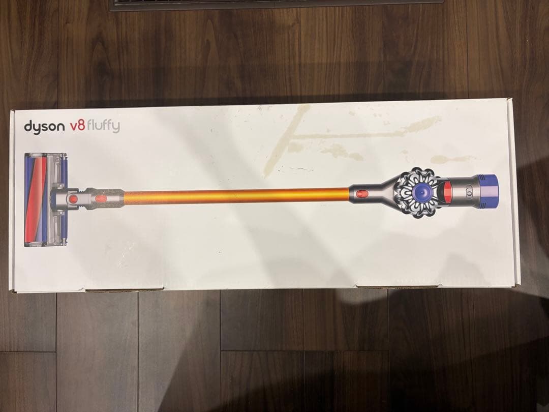 【箱付】Dyson V8 fluffy(フィルター新品)※一部非純正品