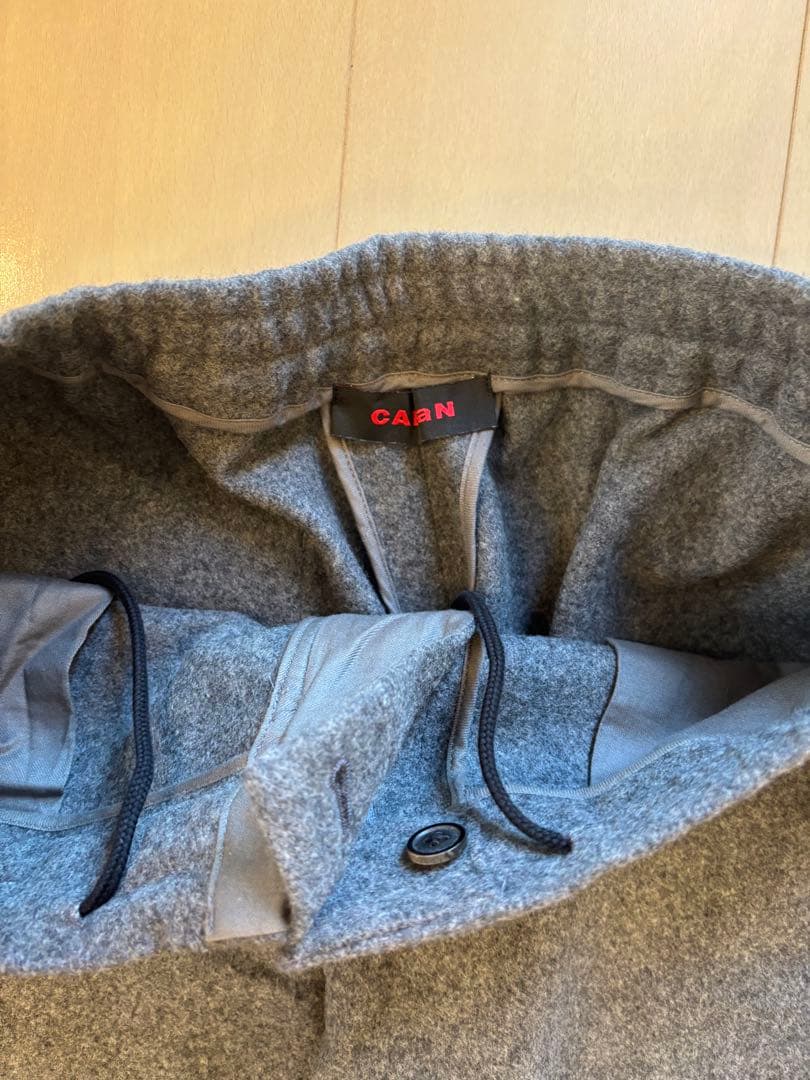 美品 CABaN ウールフリースイージーパンツ Lサイズ