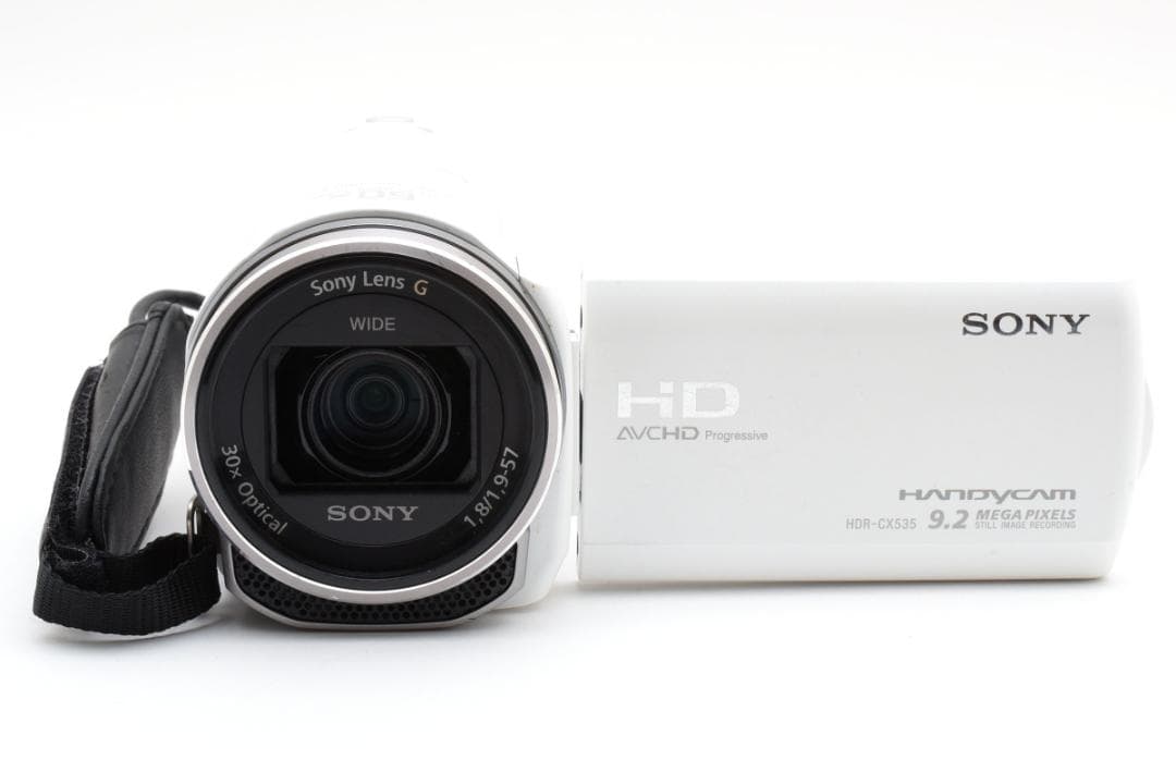 【美品】SONY Handycam HDR-CX535 ホワイト　動作確認済