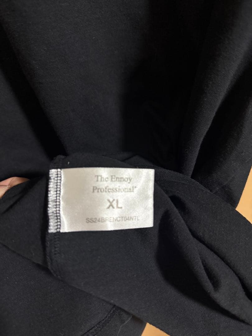 The Ennoy Professional XL ブラック Tシャツ