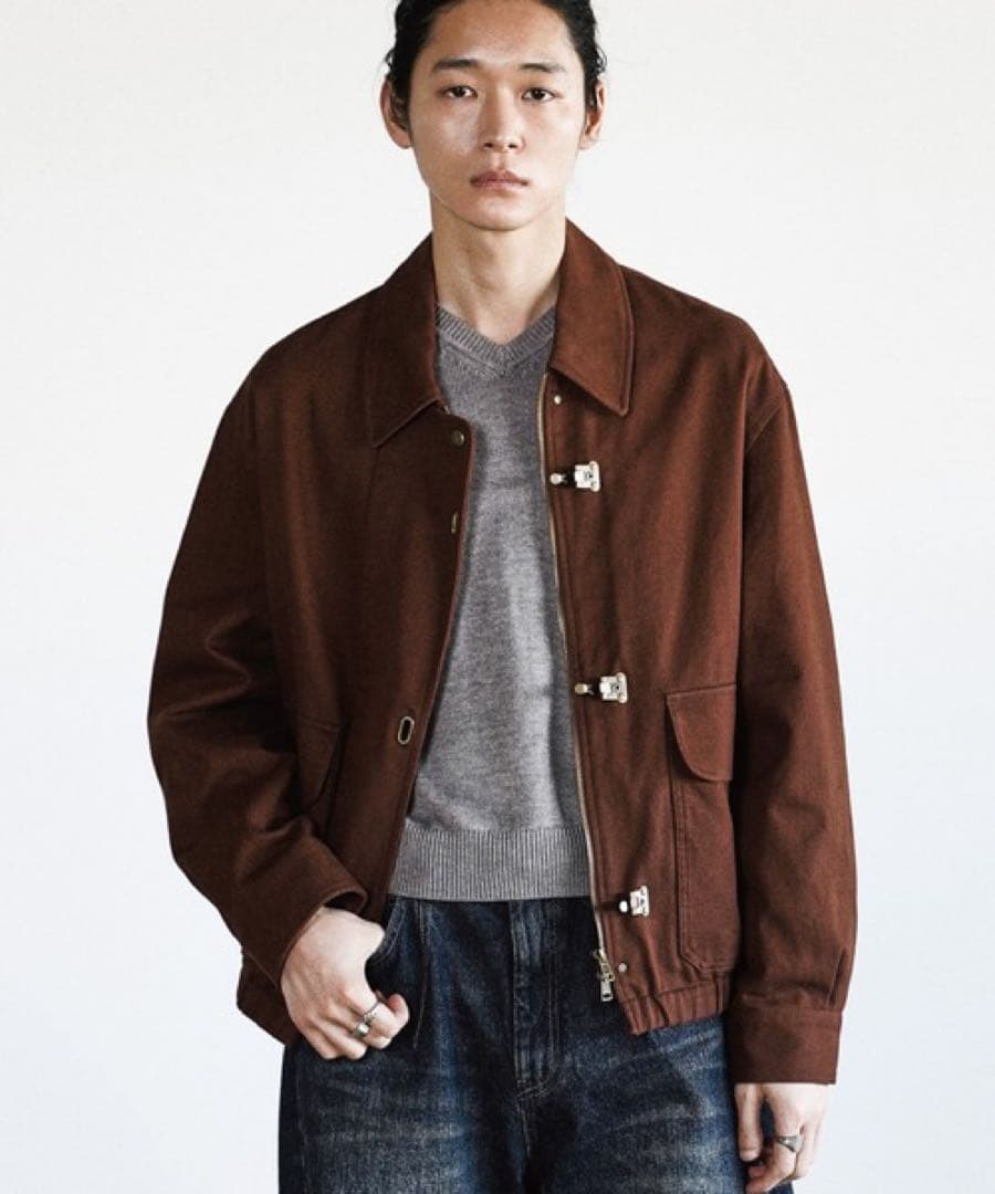 L TOGGLE TWILL DECK BLOUSON Sサイズ