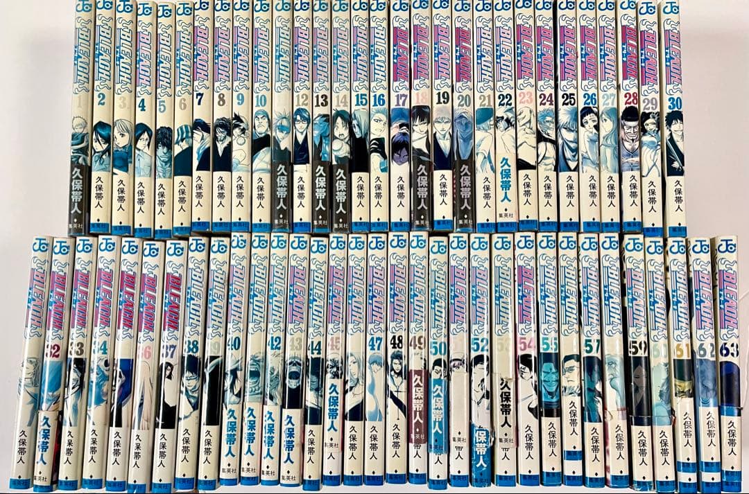 ブリーチ　BLEACH 1 ~ 63巻　63冊セット