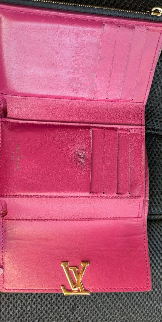 ノエ　Louis Vuitton 三つ折り財布 ブラック