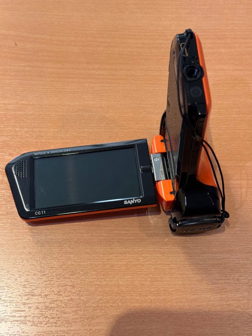 SANYO Xacti オレンジ ビデオカメラ本体