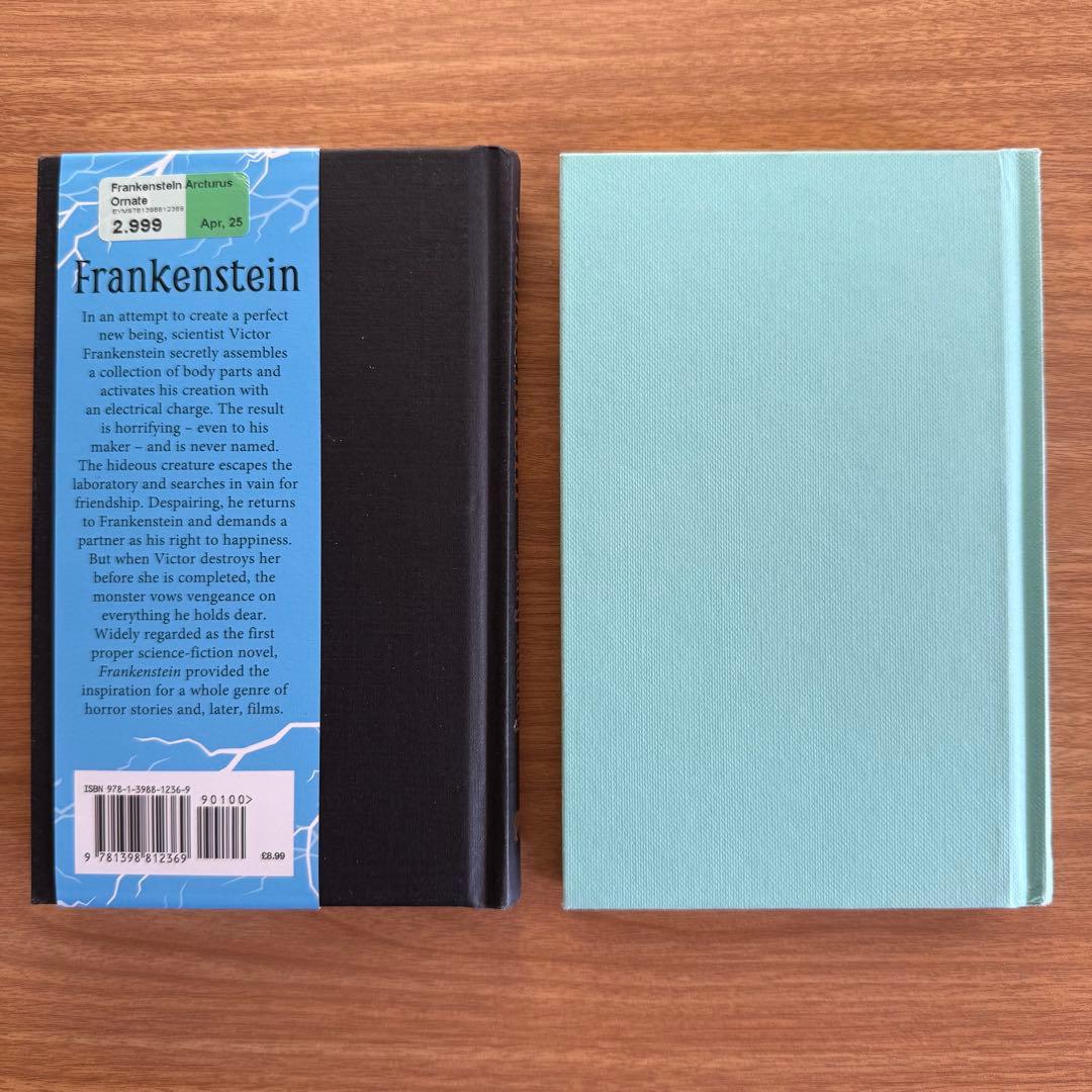 【新品】Frankenstein & A Room of One's Own