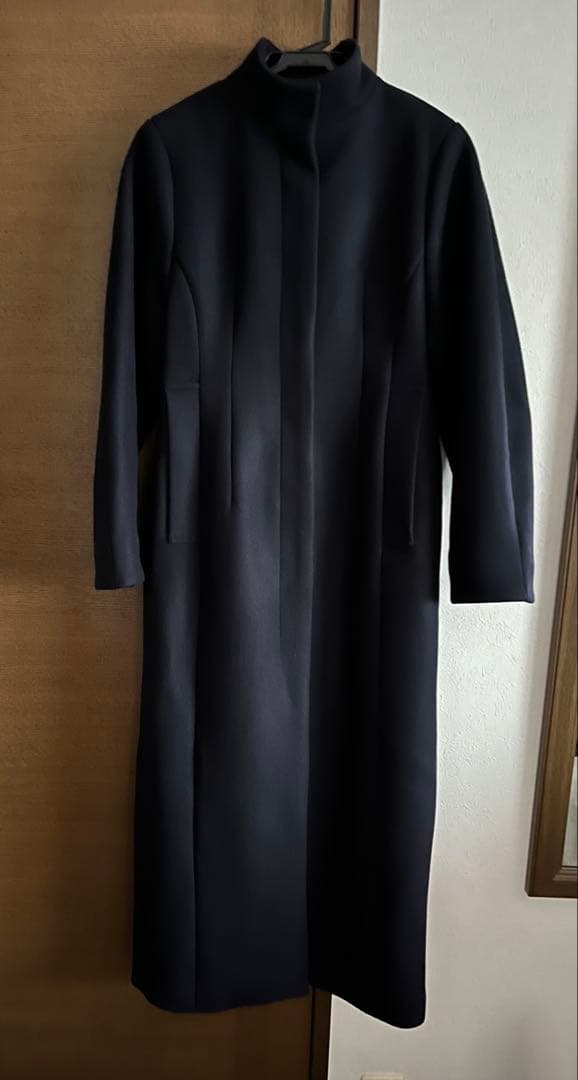 CLANE CONSTRUCTIVE LONG COAT ネイビー