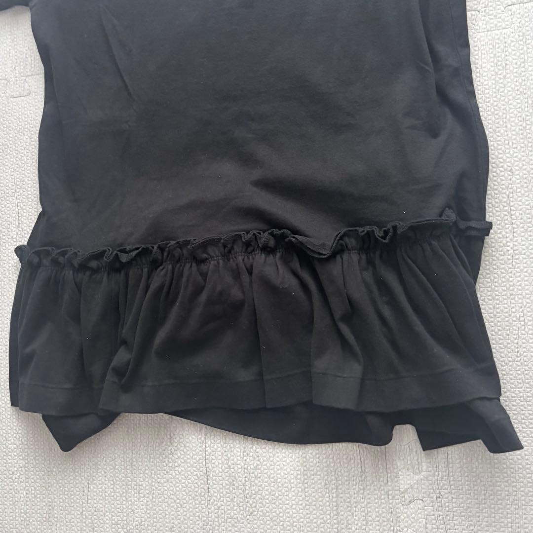 希少】COMME des GARÇONS ギャルソン フリル付 Tシャツ