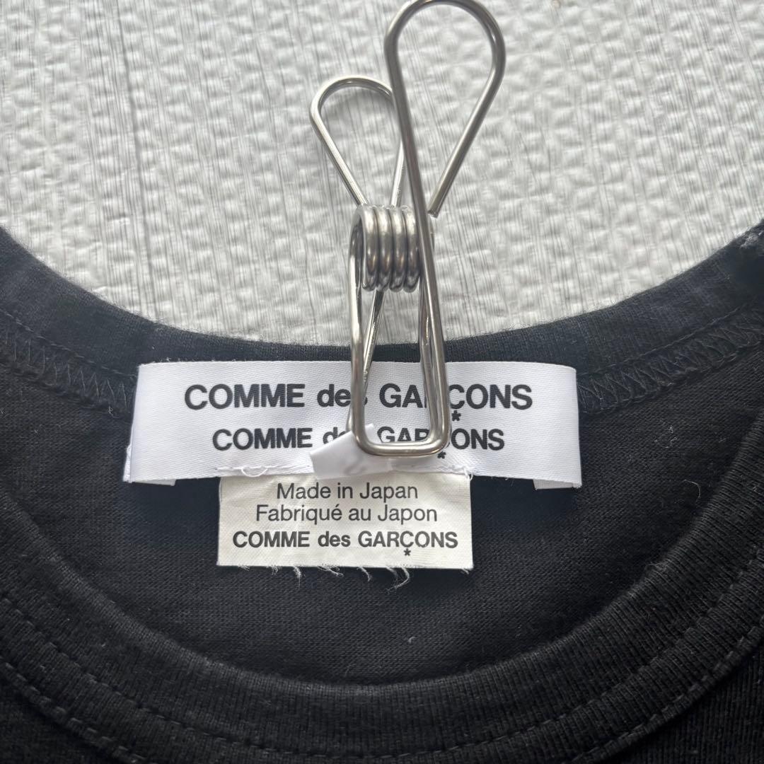 希少】COMME des GARÇONS ギャルソン フリル付 Tシャツ