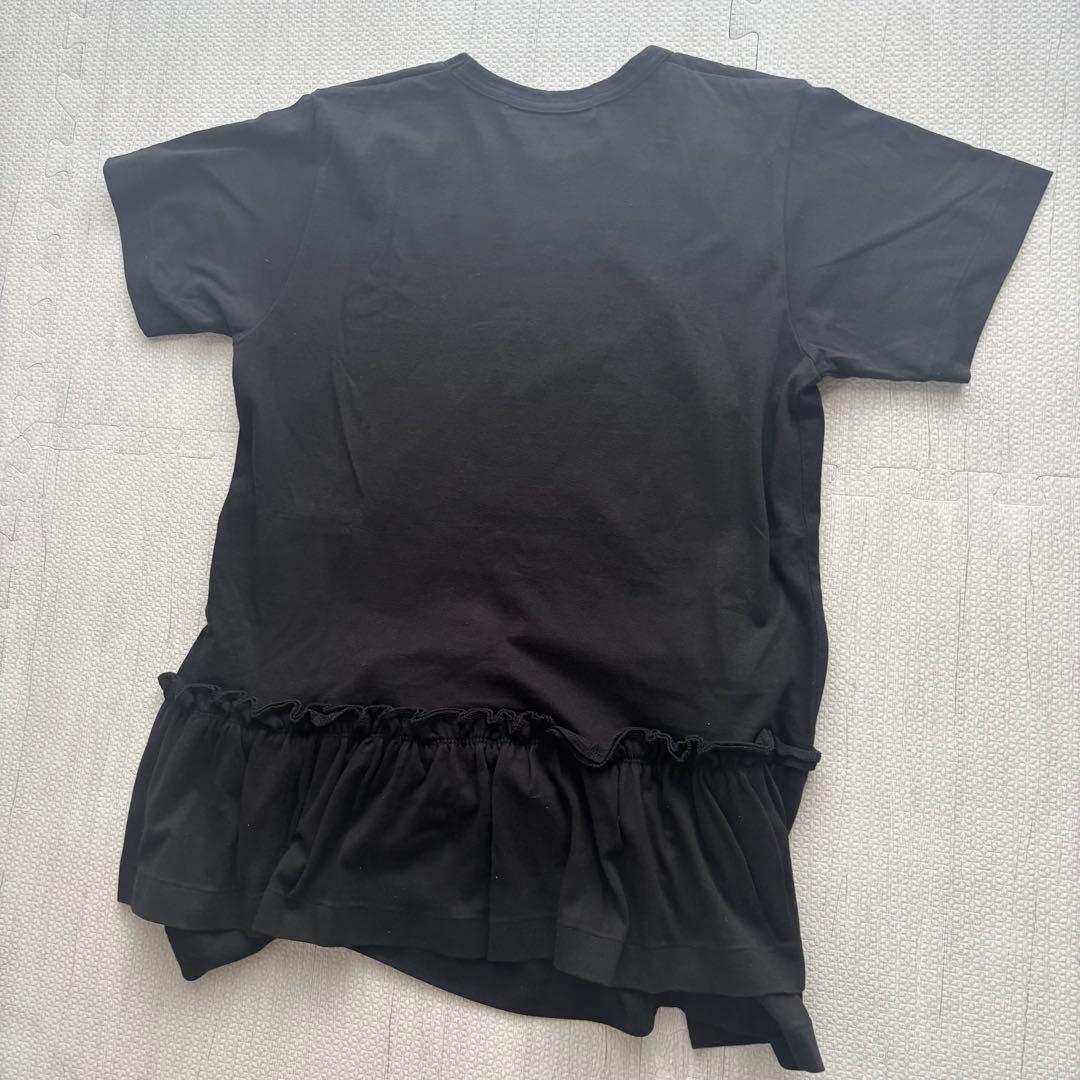 希少】COMME des GARÇONS ギャルソン フリル付 Tシャツ