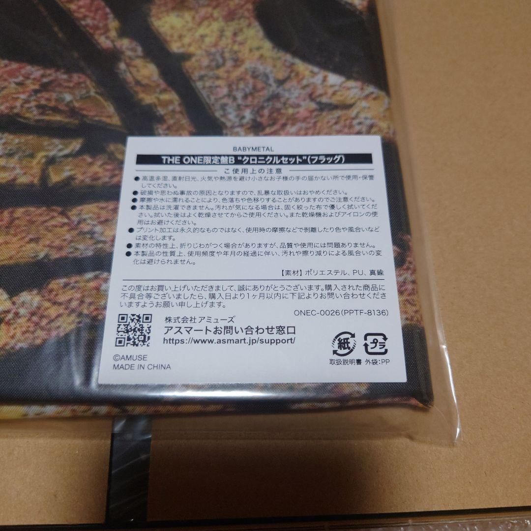 THE ONE LIMITED EDITION 限定盤B クロニクルセット