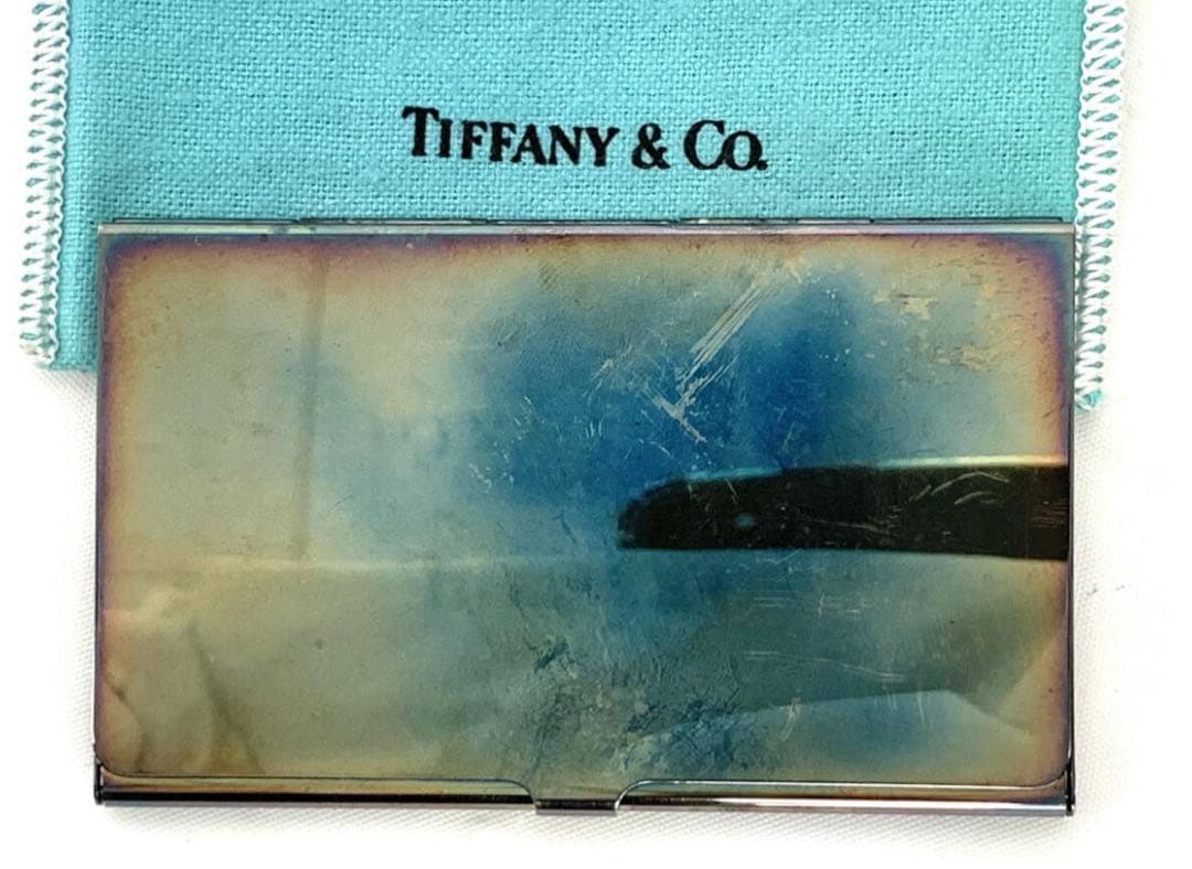 T01/133 TIFFANY&CO ティファニー カードケース シルバー