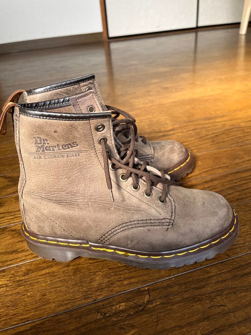[値下げ]Dr.Martins ベージュ 希少 UK4.5 ブーツ
