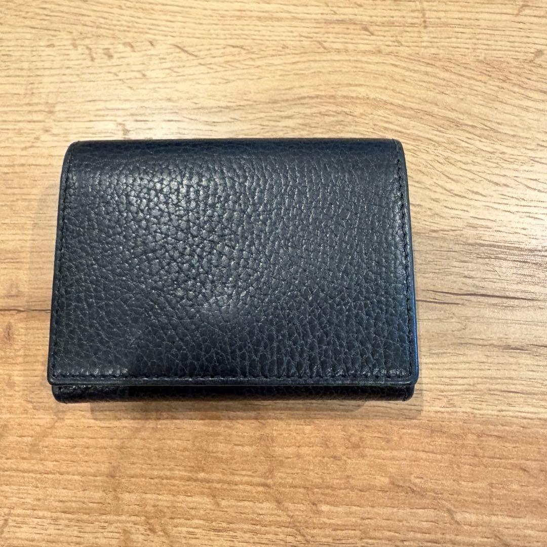 GUCCI 三つ折り財布/本革